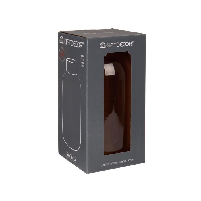 Giftdecor Jarron Cristal Liso Oro Grande Champagne 14.5x29.5x14.5cm Vidrio (Set de 6) 2