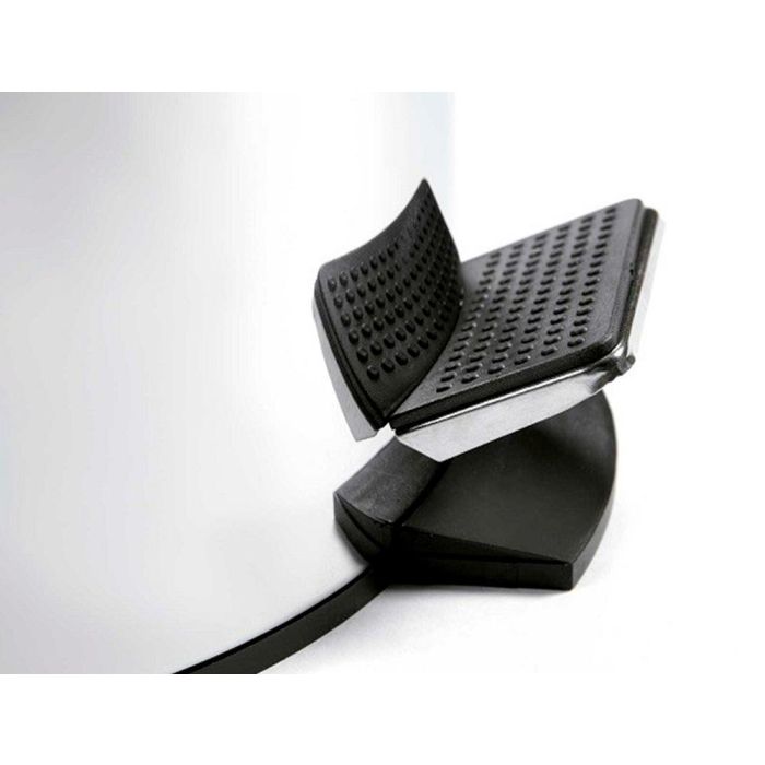 Confortime Cubo Basura Metal con Pedal 7 Lt, Ancho 20 cm, Alto 30 cm, Largo 26 cm 7