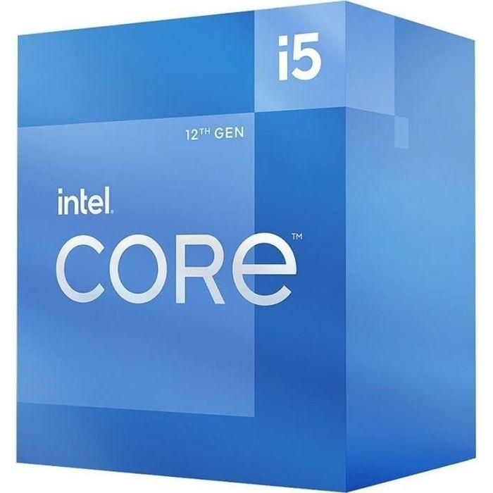 Procesador - INTEL - Core i5-12600 - Caché de 18 M, hasta 4,80 GHz (BX8071512600)