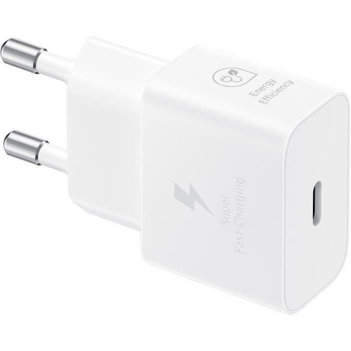 Cargador de Pared Samsung Blanco (1 unidad) 1 Cargador de Pared Samsung Blanco (1 unidad) 1