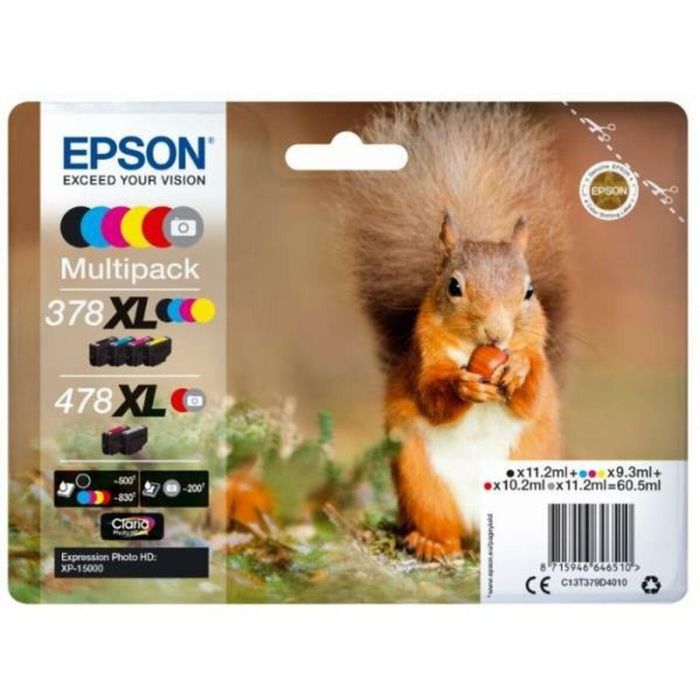 Cartucho de Tinta Original Epson C13T379D4020 Multicolor (1 unidad)