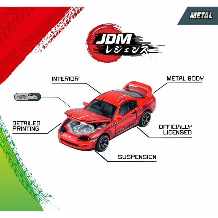 Majorette Pack de regalo de 5 piezas Majo JDM SMO3467452077627 - a partir de 3 años 7