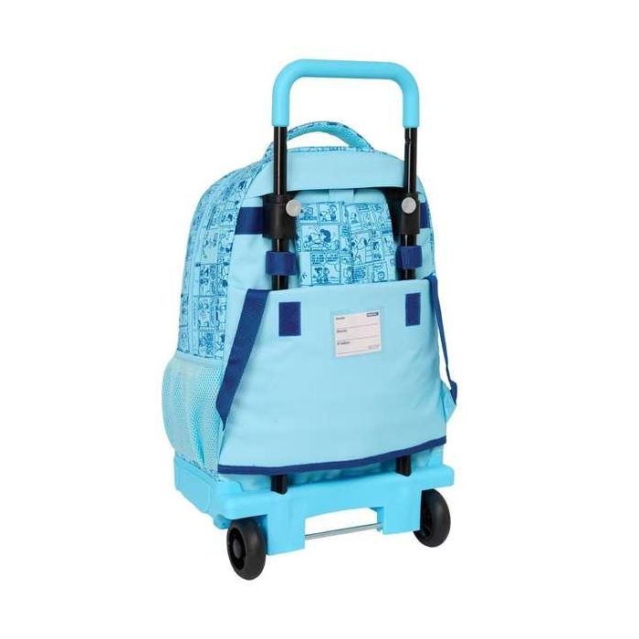 Mochila Escolar Snoopy Love Azul 33 x 45 x 22 cm 1 Mochila Escolar Snoopy Love Azul 33 x 45 x 22 cm 1