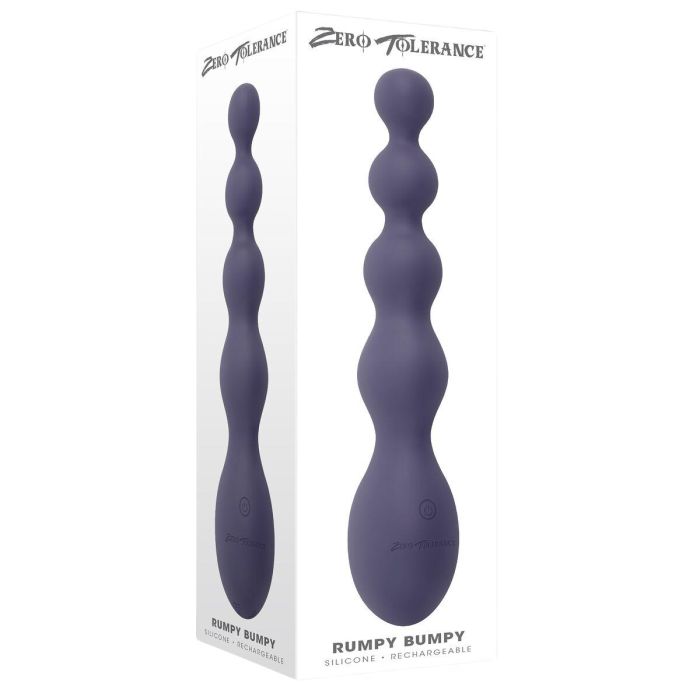 Vibrador Anal Negro Evolved Zero Tolerance Morado 1