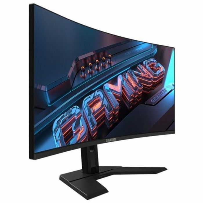 Monitor Gigabyte GS34WQC 34" Wide Quad HD 8 Monitor Gigabyte GS34WQC 34" Wide Quad HD 8