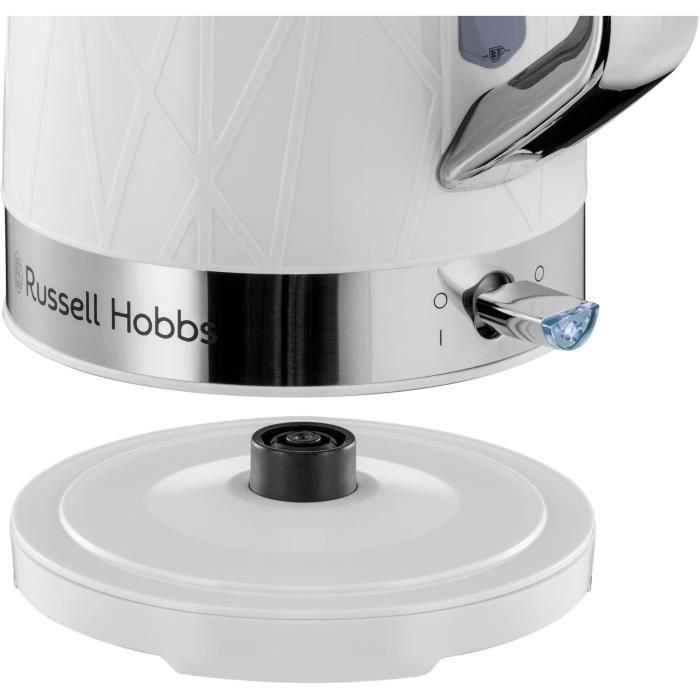 Russell Hobbs 28080-70 Estructura 1.7L Hervidor, Hervido rápido, Menor consumo de energía, Base multidireccional de 360 ° - Blanco 3 Russell Hobbs 28080-70 Estructura 1.7L Hervidor, Hervido rápido, Menor consumo de energía, Base multidireccional de 360 ° - Blanco 3