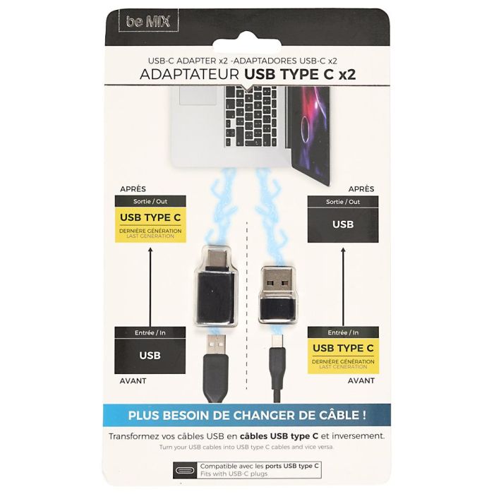 Adaptador Mini Tipo C- Usb Be Mix Adaptador Mini Tipo C- Usb Be Mix