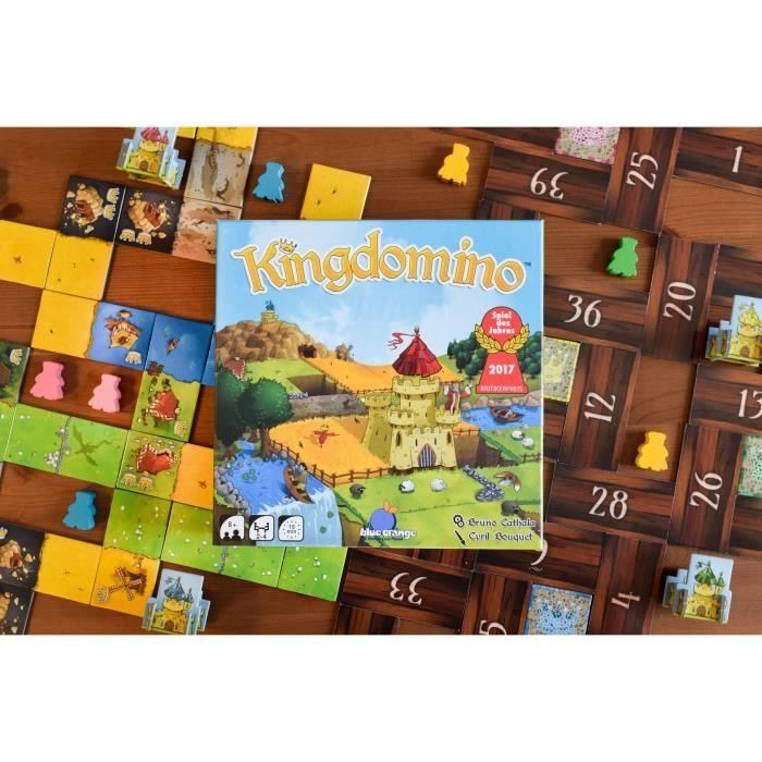 Juego de rompecabezas Kingdomino - AZUL NARANJA - Modelo Kingdomino - 2 o más jugadores - Adulto - Azul 4 Juego de rompecabezas Kingdomino - AZUL NARANJA - Modelo Kingdomino - 2 o más jugadores - Adulto - Azul 4