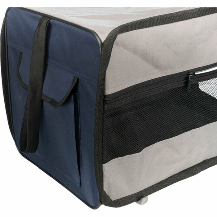 Caseta Trixie Twister Azul Gris Poliéster 50 × 52 × 76 cm Portátil 3