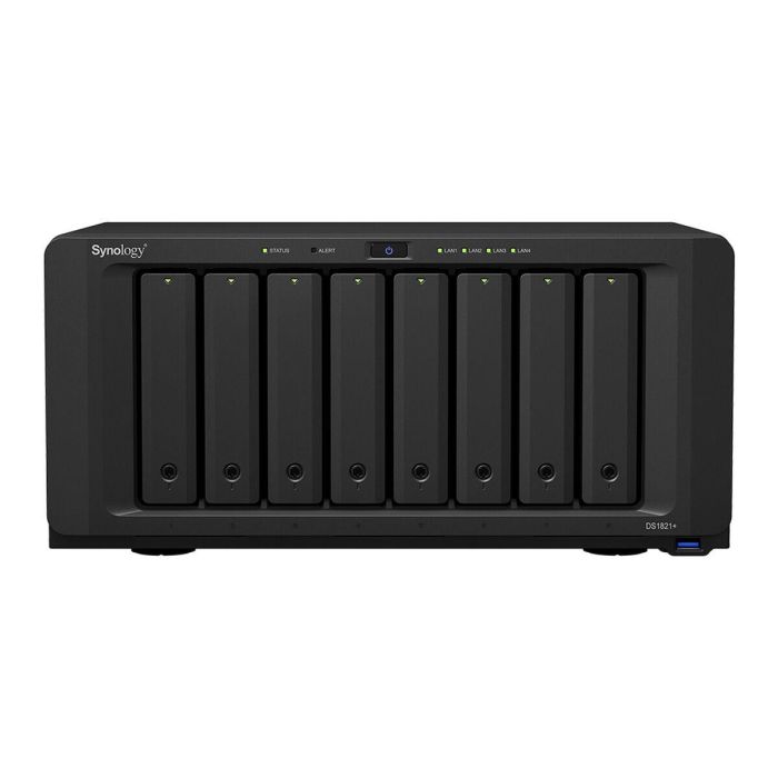 Synology DS1821+ NAS - Servidor de Almacenamiento 8 Bahías, Ryzen V1500B, 4GB DDR4, Escalable hasta 108TB 23