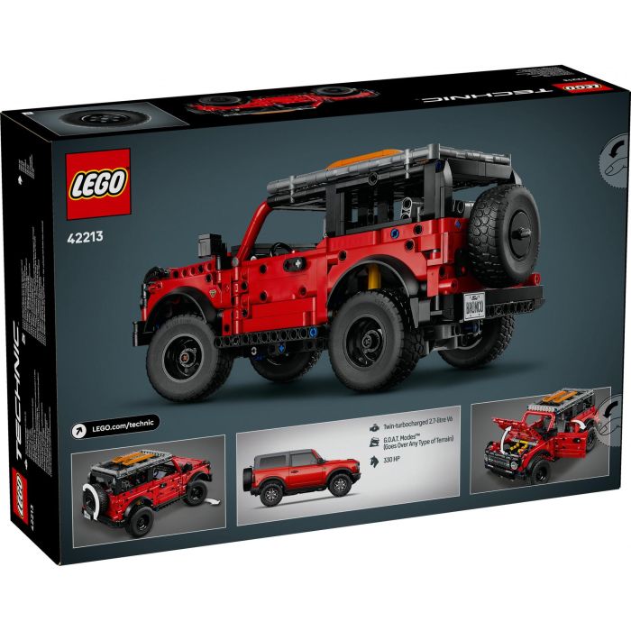 LEGO 42213 Technic Ford Bronco Offroader - Juego de Construcción 943 Piezas de Plástico para Niños 9+ Años 12