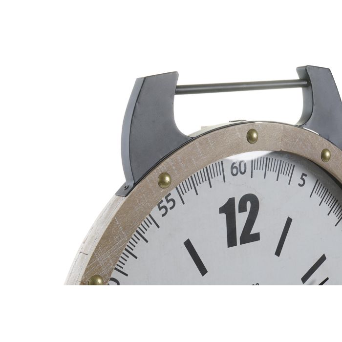 Reloj Pared Vintage DKD Home Decor Blanco Natural 5 x 60 x 52 cm 1 Reloj Pared Vintage DKD Home Decor Blanco Natural 5 x 60 x 52 cm 1