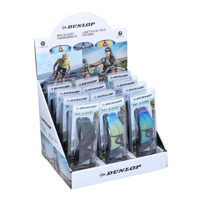 Gafas para ciclismo con funda, colores surtidos. dunlop 3