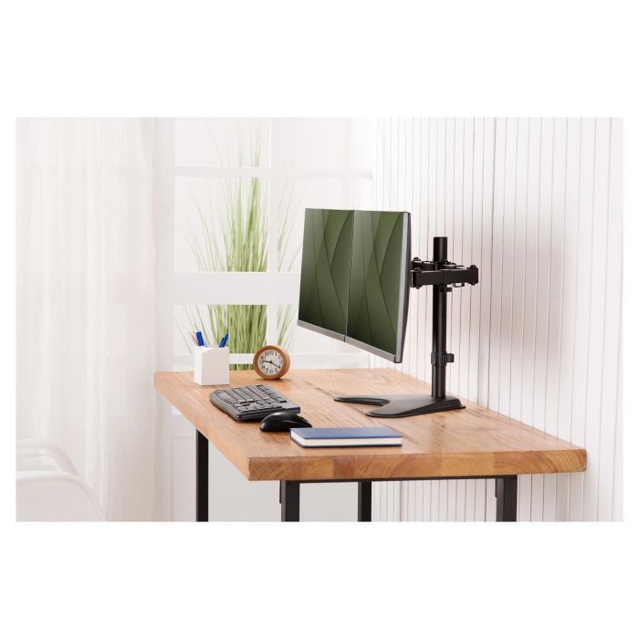 Digitus Soporte para Dos Monitores hasta 32" y 8 kg por Brazo, Color Negro Digitus Soporte para Dos Monitores hasta 32" y 8 kg por Brazo, Color Negro