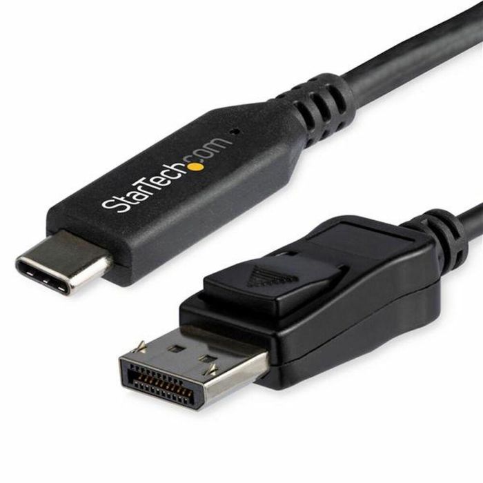 Adaptador USB C a DisplayPort Startech CDP2DP146B (1,8 m) Negro