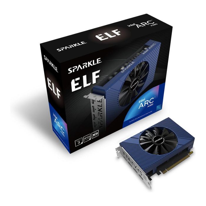 Sparkle Intel Arc A380 Tarjeta Gráfica 6 GB GDDR6 HDMI 2.0b DisplayPort 2.0