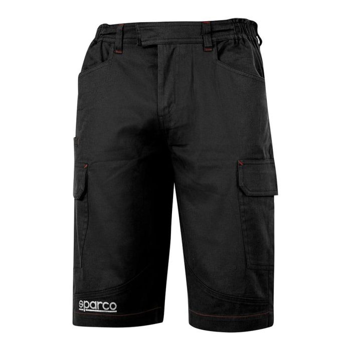Pantalón bermuda cargo negro talla-l 02410nr3l sparco Pantalón bermuda cargo negro talla-l 02410nr3l sparco