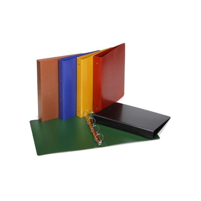 Carpeta De Anillas Carchivo Carton Pintado Fº 4 An.40Mm Amarillo