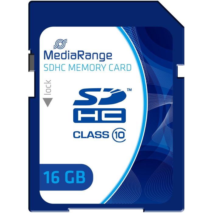 MediaRange MR963 Tarjeta de Memoria SDHC de 16GB Clase 10, Velocidad 45 MB/s, Azul 2 MediaRange MR963 Tarjeta de Memoria SDHC de 16GB Clase 10, Velocidad 45 MB/s, Azul 2