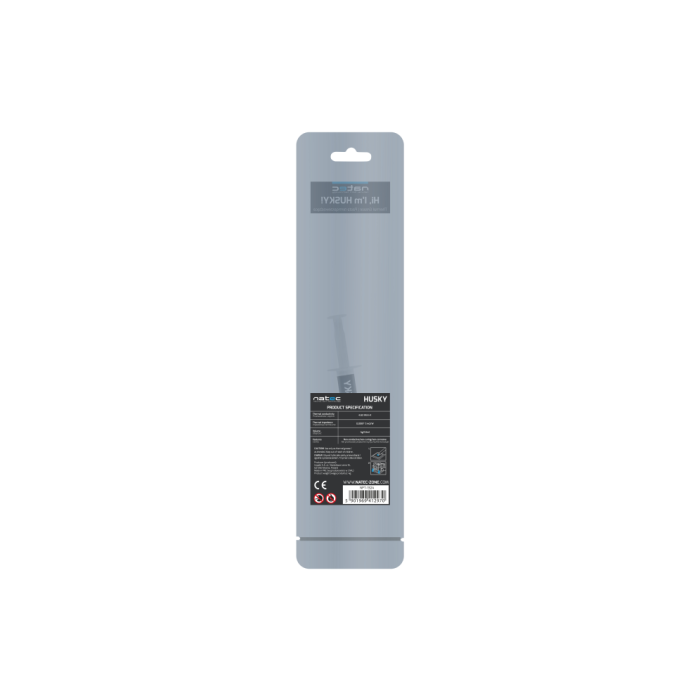 NATEC Husky Compuesto Disipador de Calor Pasta Térmica Gris 4,63 W/m·K 4g -30 a 280°C