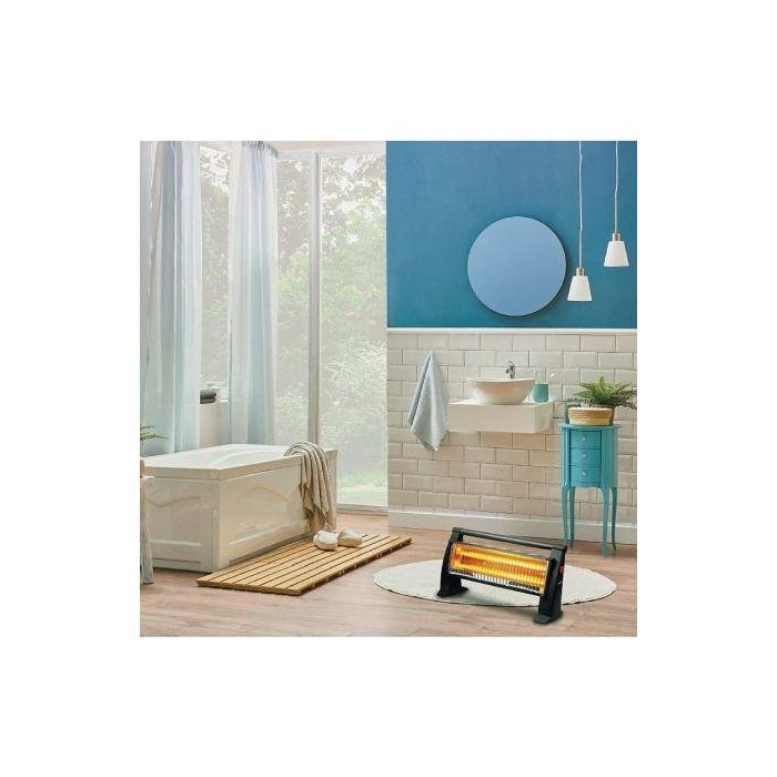 Estufa de Cuarzo Blaupunkt BP1002/ 2 niveles de potencia/ 1200W 4 Estufa de Cuarzo Blaupunkt BP1002/ 2 niveles de potencia/ 1200W 4