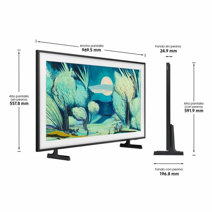 Smart TV Samsung TQ43LS03FAUXXC 43" 4K Ultra HD LED HDR QLED 2 Smart TV Samsung TQ43LS03FAUXXC 43" 4K Ultra HD LED HDR QLED 2