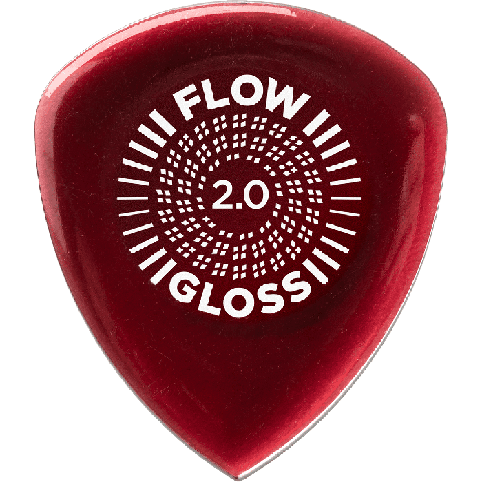 Dunlop Flow Gloss 2 Mm Púas - Pack De 3 Unidades 1