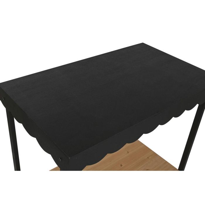 Carro Vintage DKD Home Decor Negro Natural 51 x 114.5 x 106.5 cm 2