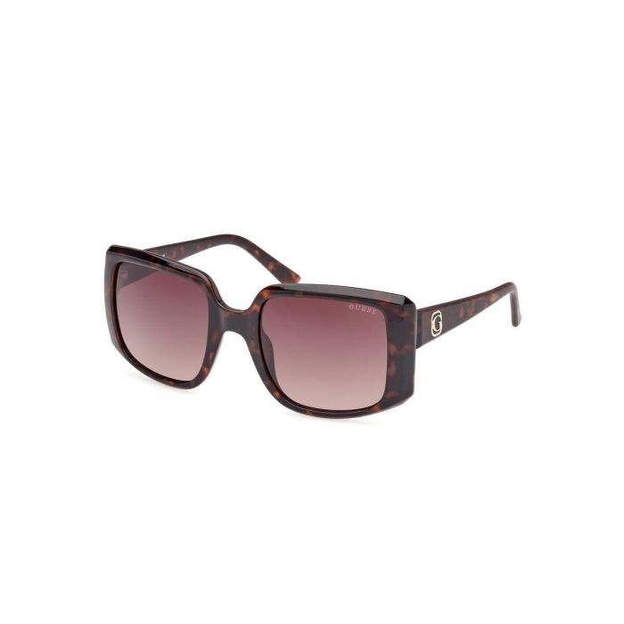 Guess GU00097 52F Gafas de Sol para Mujer, Cuadradas con Montura Havana Oscuro y Cristales Marrón Degradado, Calibre 53 mm 3 Guess GU00097 52F Gafas de Sol para Mujer, Cuadradas con Montura Havana Oscuro y Cristales Marrón Degradado, Calibre 53 mm 3