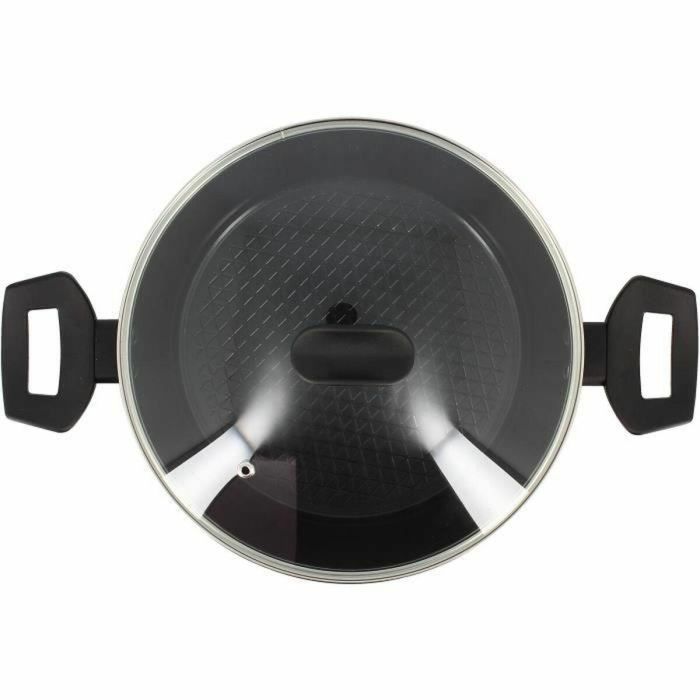 Horno holandés - MENASTYL - 6020647 - Aluminio forjado - 24 cm - Negro - Apto para todo tipo de fuegos, incluida inducción 4 Horno holandés - MENASTYL - 6020647 - Aluminio forjado - 24 cm - Negro - Apto para todo tipo de fuegos, incluida inducción 4