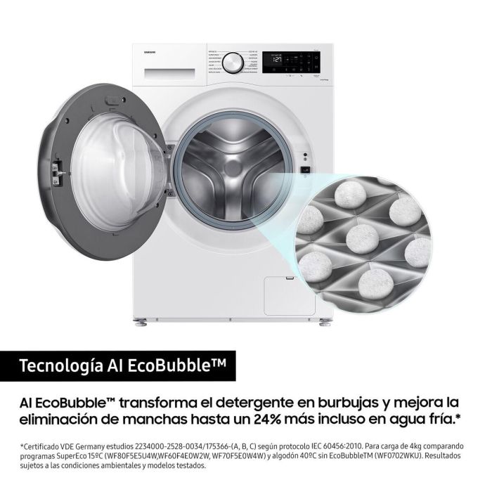 Lavadora Samsung WW11DG5B25TEEC 11 Kg 60 cm 1400 rpm 2 Lavadora Samsung WW11DG5B25TEEC 11 Kg 60 cm 1400 rpm 2