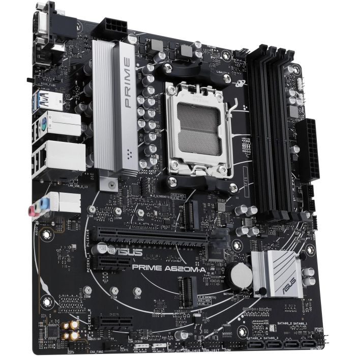 ASUS AM5 A620M-A-CSM Placa Base Micro ATX AMD A620 Zócalo AM5 DDR5 para AMD Ryzen 7000 Series 128GB 3 ASUS AM5 A620M-A-CSM Placa Base Micro ATX AMD A620 Zócalo AM5 DDR5 para AMD Ryzen 7000 Series 128GB 3