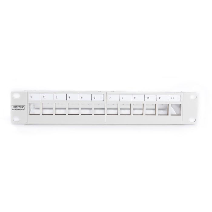 DIGITUS Patchpanel 12-Port Modular 4 DIGITUS Patchpanel 12-Port Modular 4