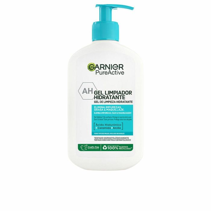 Garnier Pure Active Gel Limpiador Hidratante