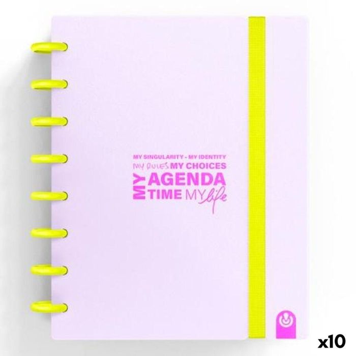 Agenda Carchivo My Agenda Time My Lfe Malva A5 (10 Unidades)
