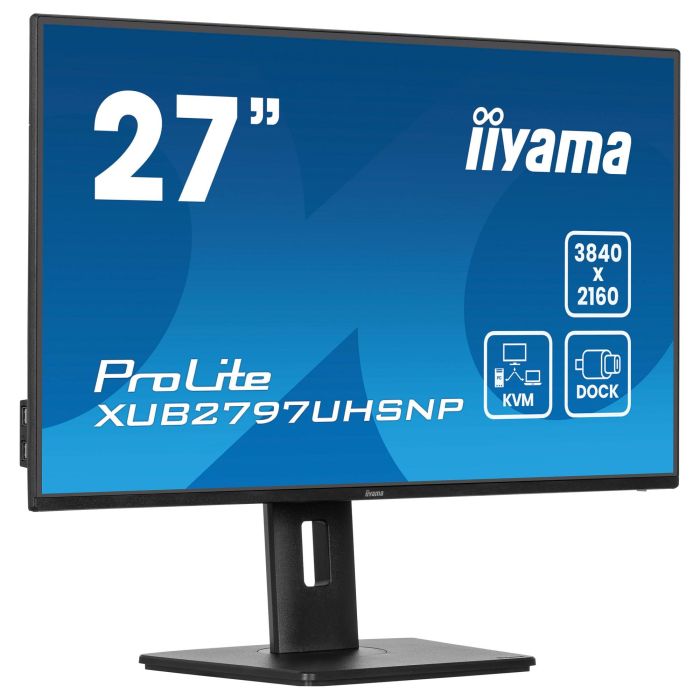 iiyama ProLite XUB2797UHSNP-B1 Monitor 27" 4K UHD IPS 3840x2160 4ms 60Hz USB-C KVM Negro 8