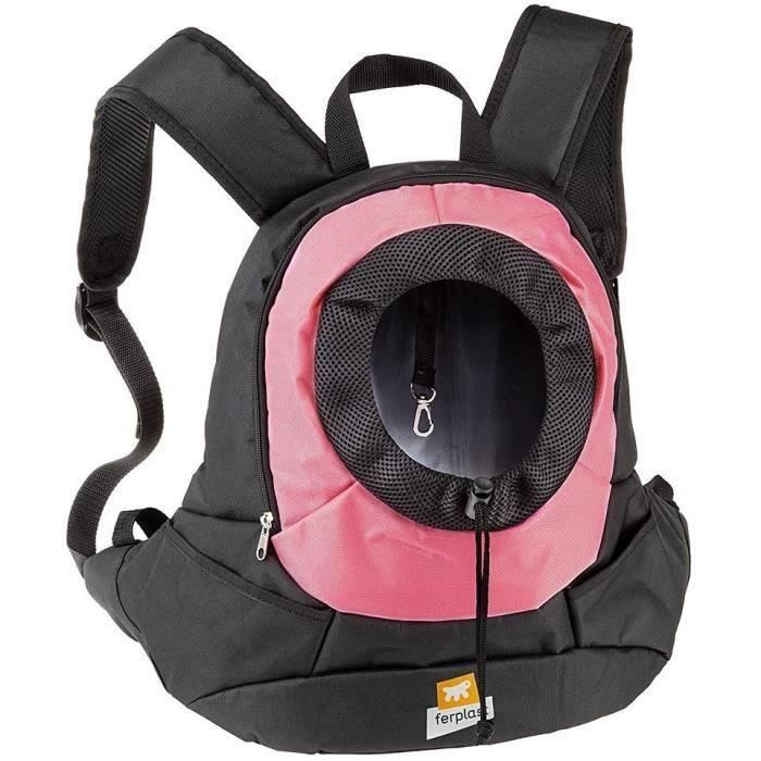 Mochila para perros - FERPLAST - KANGOO - Pequeña 6 kg - Rosa Mochila para perros - FERPLAST - KANGOO - Pequeña 6 kg - Rosa