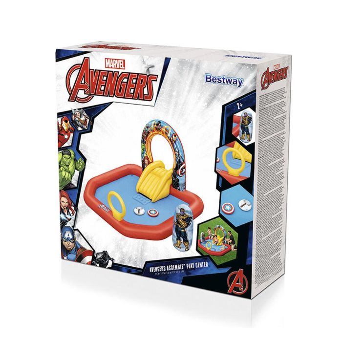 Piscina Infantil Bestway The Avengers Multicolor +2 Años PVC Plástico 22 Piscina Infantil Bestway The Avengers Multicolor +2 Años PVC Plástico 22