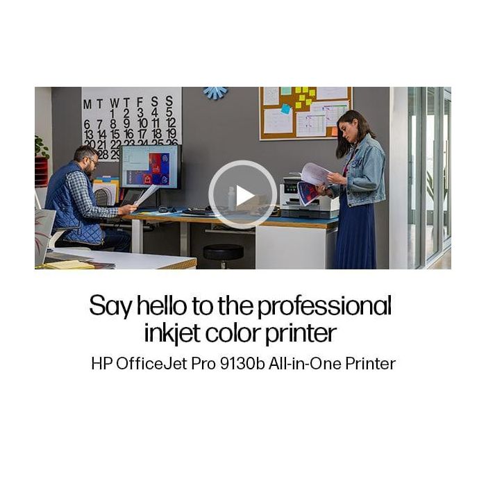 HP OfficeJet Pro 9130b All-in-One Printer Inyección de tinta térmica A4 4800 x 1200 DPI 25 ppm Wifi 16 HP OfficeJet Pro 9130b All-in-One Printer Inyección de tinta térmica A4 4800 x 1200 DPI 25 ppm Wifi 16