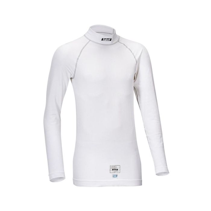 Sabelt SBRFUI600TOPBI3XL4XL Camiseta Interior UI-600 Top FIA 8856-2018 Ligera Sin Costuras Entallada Blanco Talla 3XL-4XL