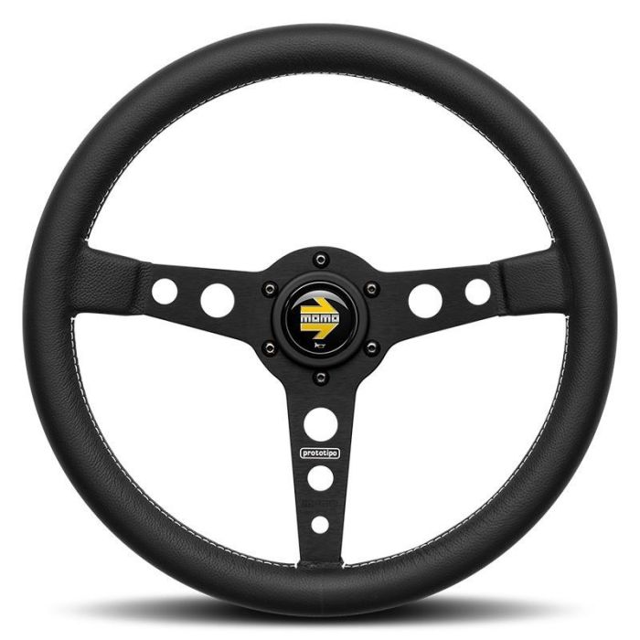 Volante Momo Prototipo Negro 350 MOM11111525211R Volante Momo Prototipo Negro 350 MOM11111525211R