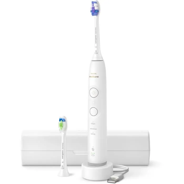 Philips HX7410/02 Cepillo de dientes eléctrico Sonicare Serie 6500 Blanco 1
