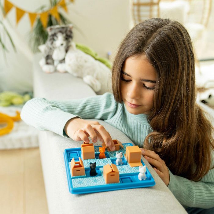 Smart Games Gatos Y Cajas SG450Es Juego De Ingenio Portátil Para Niños y Adultos +7 Años 4 Smart Games Gatos Y Cajas SG450Es Juego De Ingenio Portátil Para Niños y Adultos +7 Años 4
