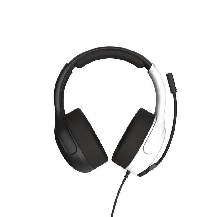 Turtle Beach TBS-8003-05 Auriculares con cable gaming Airlite Fit, Licencia Oficial Nintendo Switch, Blanco y Negro 5
