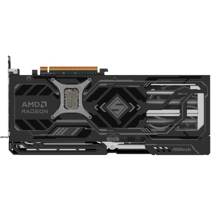 ASRock RX 9070XT Radeon Steel Legend Dark 16GB GDDR6 3 ventiladores PCI Express 5.0 4 ASRock RX 9070XT Radeon Steel Legend Dark 16GB GDDR6 3 ventiladores PCI Express 5.0 4