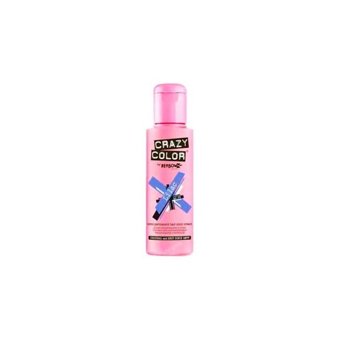 Crazy Color Tinte Semi-Permanente 55 Lilac 100 Ml para Cabello Decolorado