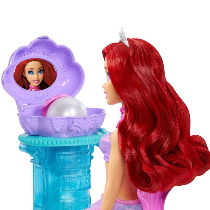 Disney Princess Muñeca Ariel con Tocador. Juguete de Personaje para Niñas. Edad Mínima Recomendada: 3 Años. 3 Disney Princess Muñeca Ariel con Tocador. Juguete de Personaje para Niñas. Edad Mínima Recomendada: 3 Años. 3