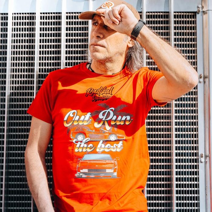 Camiseta Radikal Revolution Out Run Roja Talla M RKOUT102M 4 Camiseta Radikal Revolution Out Run Roja Talla M RKOUT102M 4