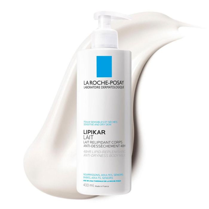La Roche Posay LIPIKAR LAIT Hidratante Corporal Relipidizante 48h Piel Seca 400 ml