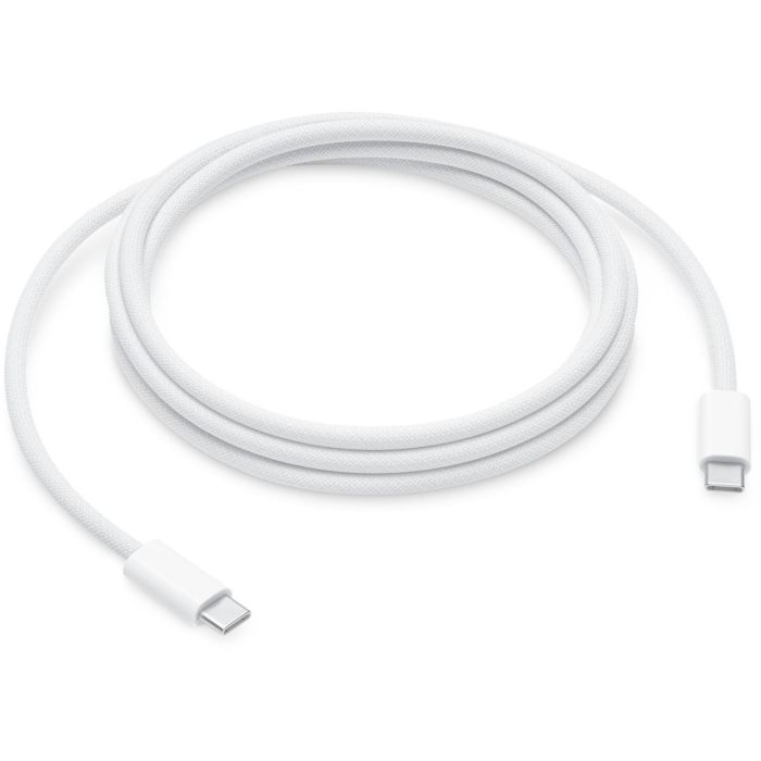 Apple Cable USB Tipo C 2m - Tejido, Carga Rápida 240W, Compatible con USB 2.0